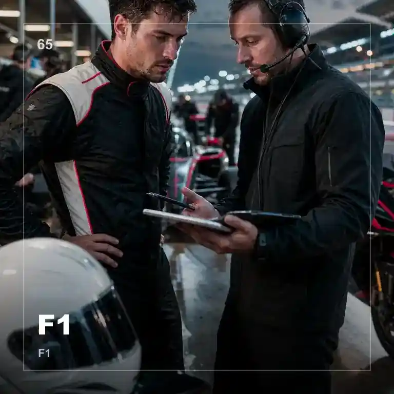 F1赛车极速过弯